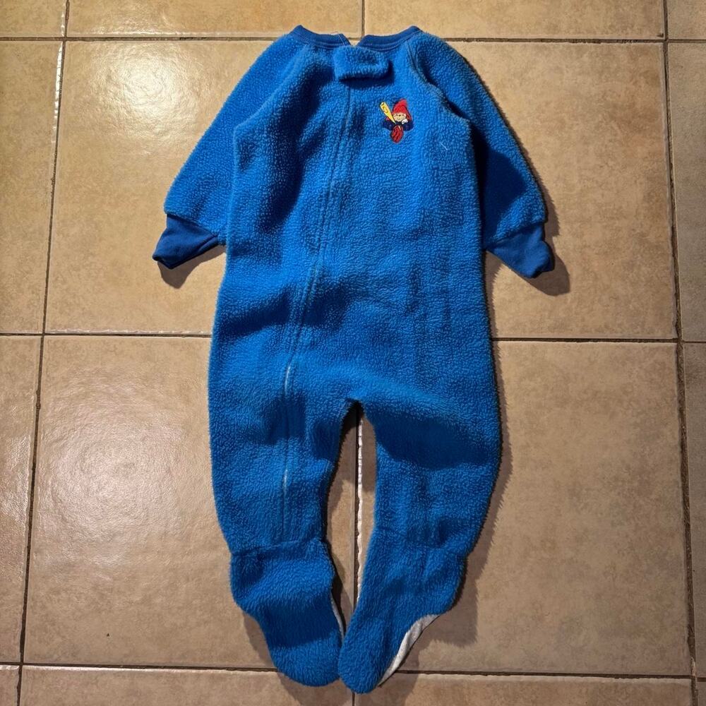 Vintage 90s paddington bear blue Baby Suit Size 2T in Boys